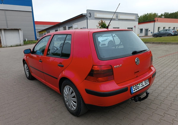 Volkswagen Golf cena 5900 przebieg: 138500, rok produkcji 2002 z Katowice małe 191